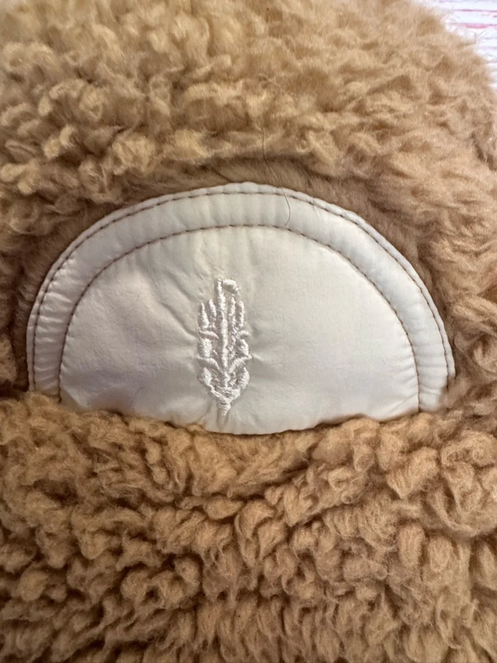 Free People Movement Highline Reversible Sherpa Vest in Almond Oil Combo Sz XS